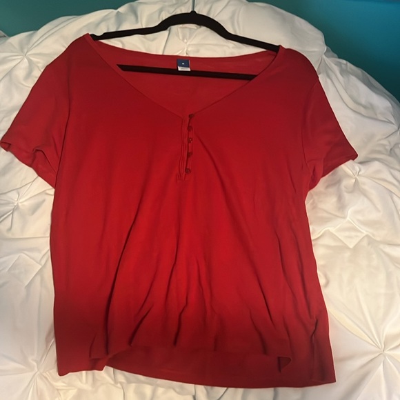 Old Navy Red T-Shirt - Picture 3 of 5